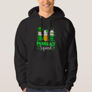 Moletom Dia de São Patrício Funny Pharmacy Squad Leprechau