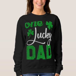 Moletom Dia de São Patrício Pijamas One Lucky Pai Shamrock