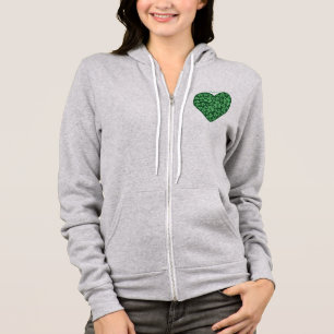 Moletom Dia de São Patrício verde Shamrock