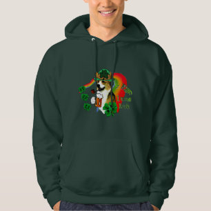 Moletom Dia de São Patrício Welsh Corgi
