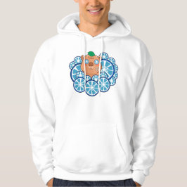 Moletom Dia de Spa do Capivara Blue Zen com Bandagem