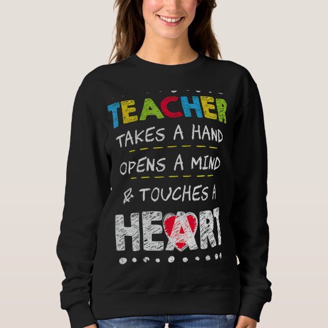 Moletom Dia de Teste de Apreciação do Professor - Cotação  (Frente)