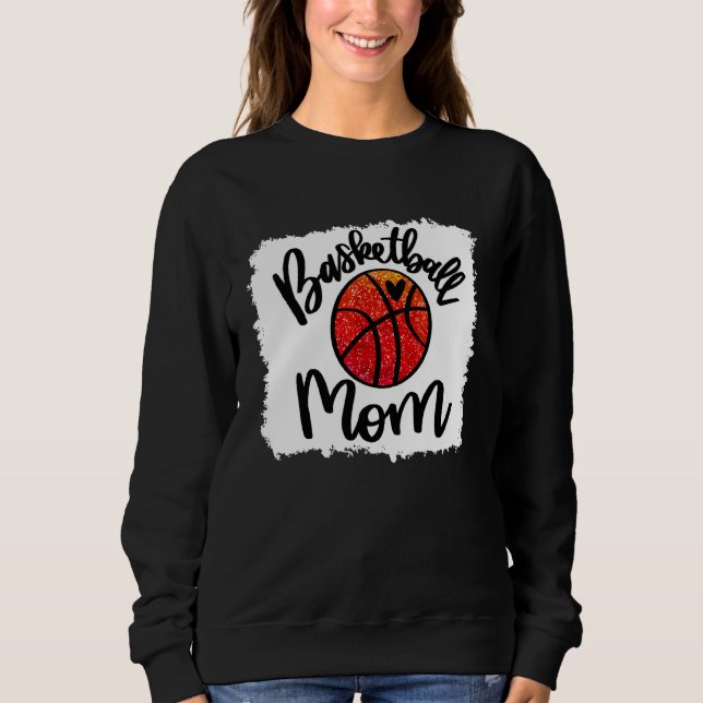 Moletom Dia do Jogo da Mãe de Basquete Sangrado (Frente)