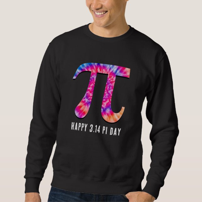 Moletom Dia do Pi Tie Dye (Frente)