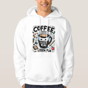 Moletom Dia do Professor Encantado em Cafeína