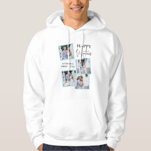 Moletom Dia dos Namorados Colagem de 4 Fotos Personalizada