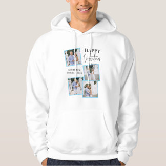 Moletom Dia dos Namorados Colagem de 4 Fotos Personalizada