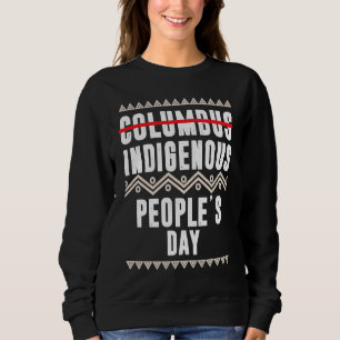 Moletom Dia dos Povos Indígenas Não Columbus Nativo Americ