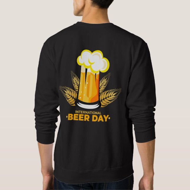 Moletom Dia Internacional da Cerveja (Verso)