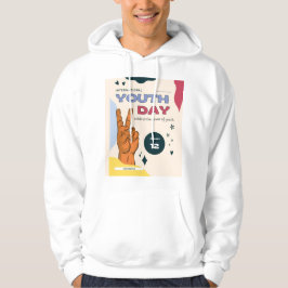Moletom Dia internacional da juventude, 12 de agosto,
