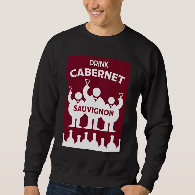 Moletom Dia Internacional do Vinho Cabernet Sauvignon (Frente)