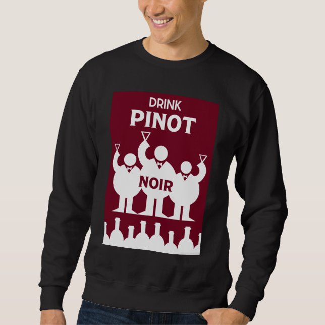 Moletom Dia Internacional do Vinho Pinot Noir (Frente)