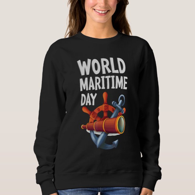 Moletom Dia Marítimo Mundial OMI (Frente)