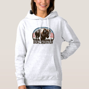 Moletom Dia Mundial da Vida Selvagem do American Bison