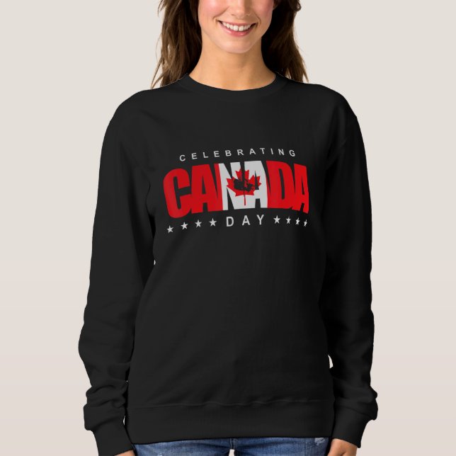 Moletom Dia Nacional Canadense do Canadá (Frente)