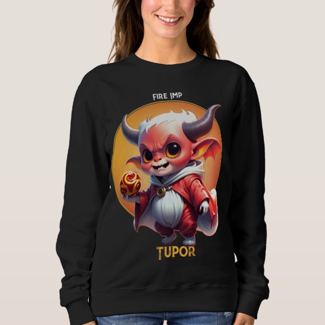 Moletom Diabo de Fogo: Tupor (Frente)