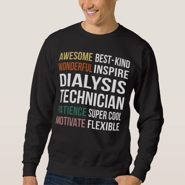 Moletom Dialysis Technician  Appreciation (Frente)