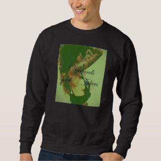 Moletom Diamantes e palhaços - Crewneck - cobertos acima