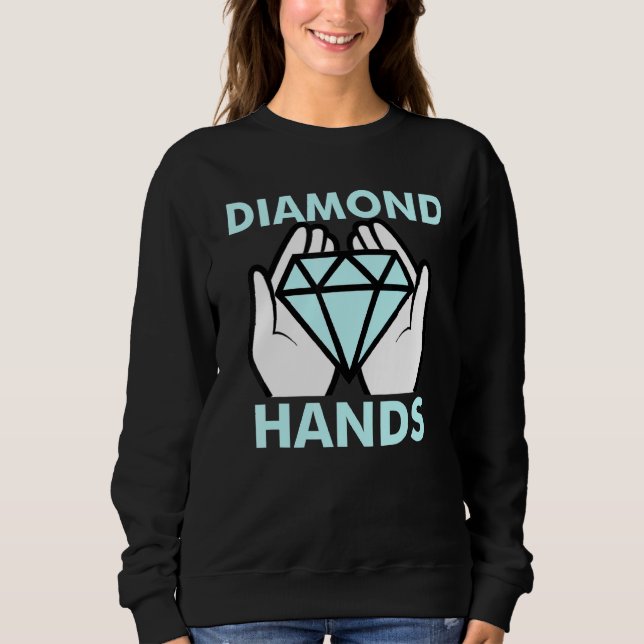Moletom Diamond Mãos Foguete À Lua (Frente)