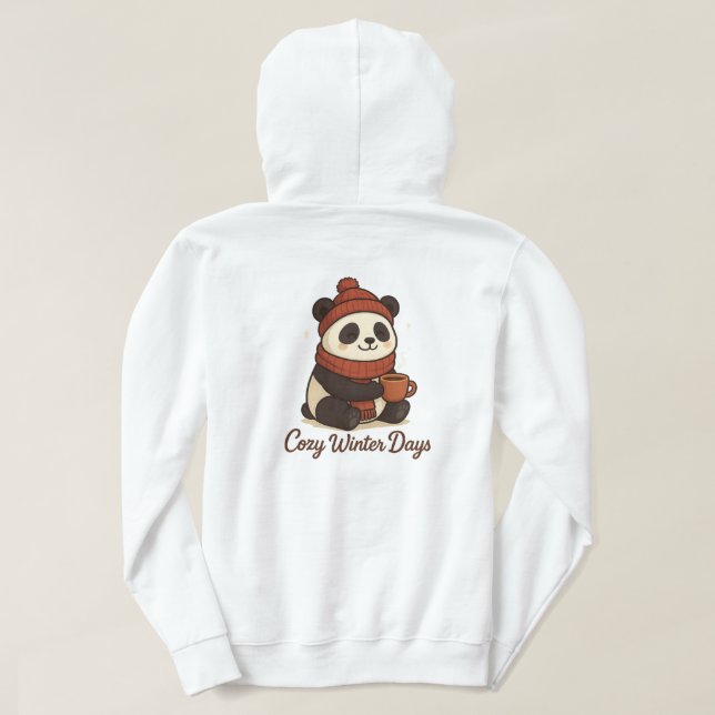 Moletom Dias de Inverno Aconchegantes (Verso do Design)