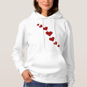 Moletom Dias de os namorados de mulheres Hoodies Lady's Lo