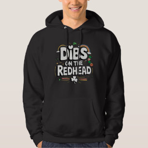 Moletom Dibs Na Ruiva Dia Divertido de São Patrício