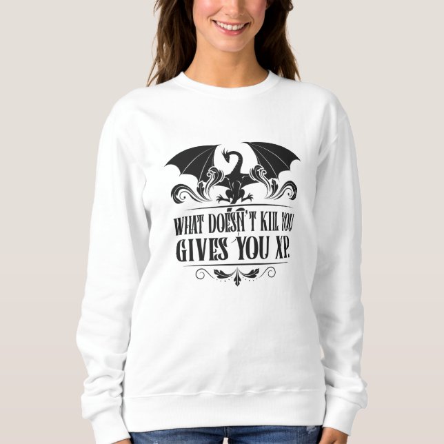 Moletom Dicas principais do Dragão XP Tabletop do RPG (Frente)