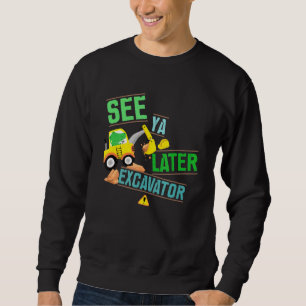 Moletom Dig. Alligador De Digger De Construção Consulte Ya