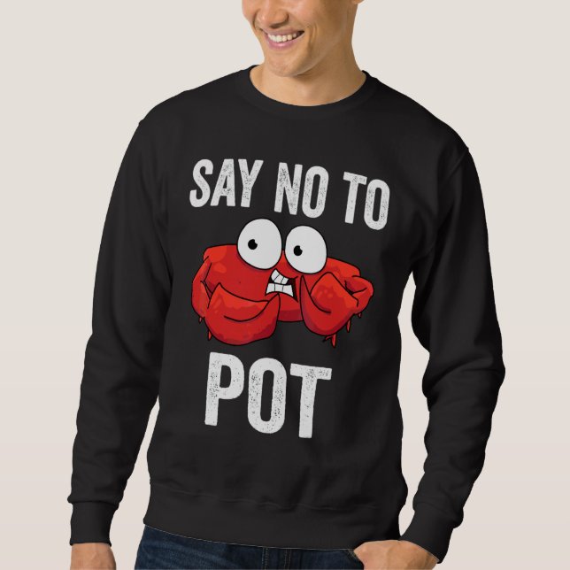 Moletom Diga Não à Maconha 2 (Frente)