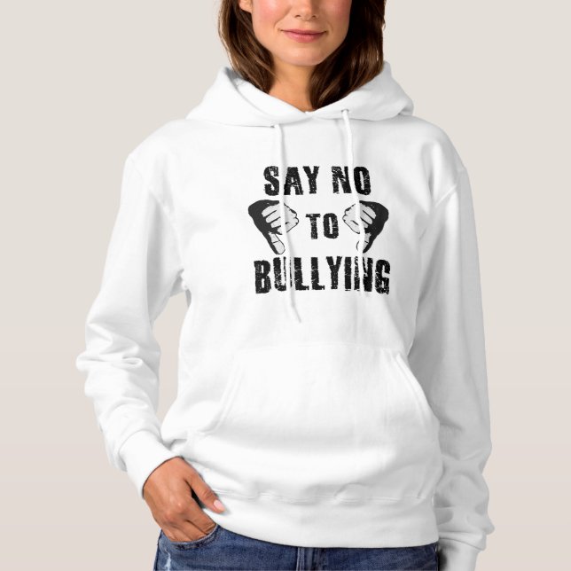 Moletom Diga Não ao Bullying (Frente)