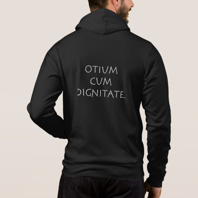 Moletom dignitato de cum de écio (Verso)