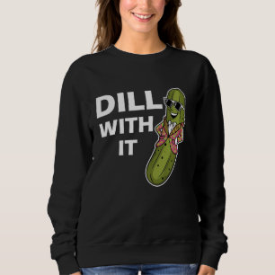 Moletom Dill Pickle Design Para Homens Mulheres Crianças P