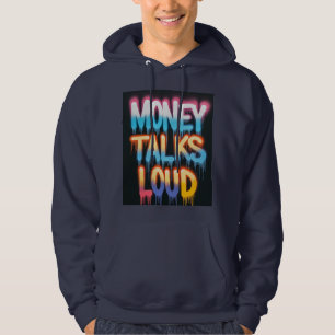 Moletom Dinheiro Fala Alto Hoodie