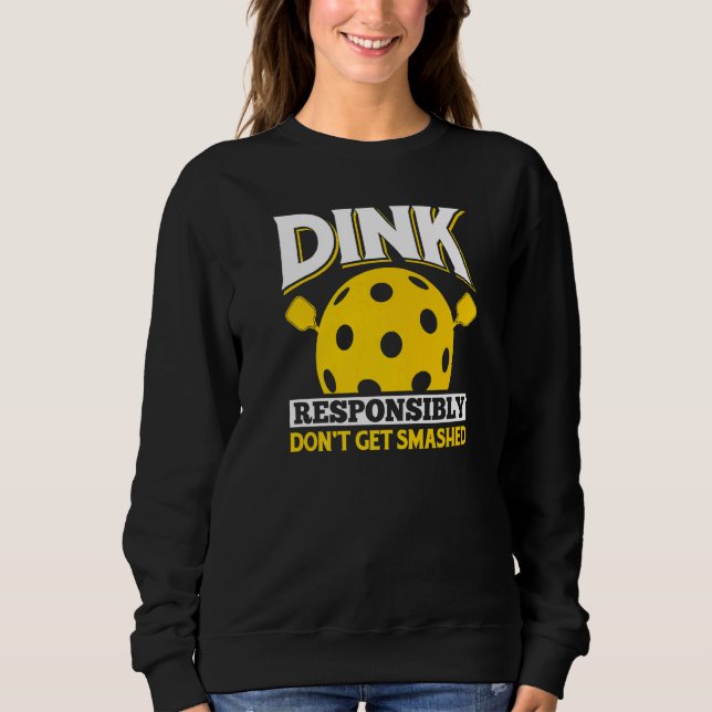 Moletom Dink Responsavelmente Não Sente-Se Fingida (Frente)