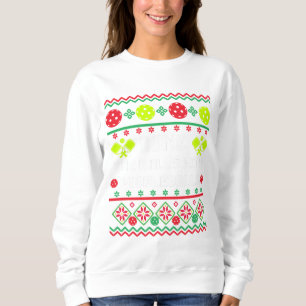 Moletom Dink the Halls with Picklebolas Ugly Sweater Style
