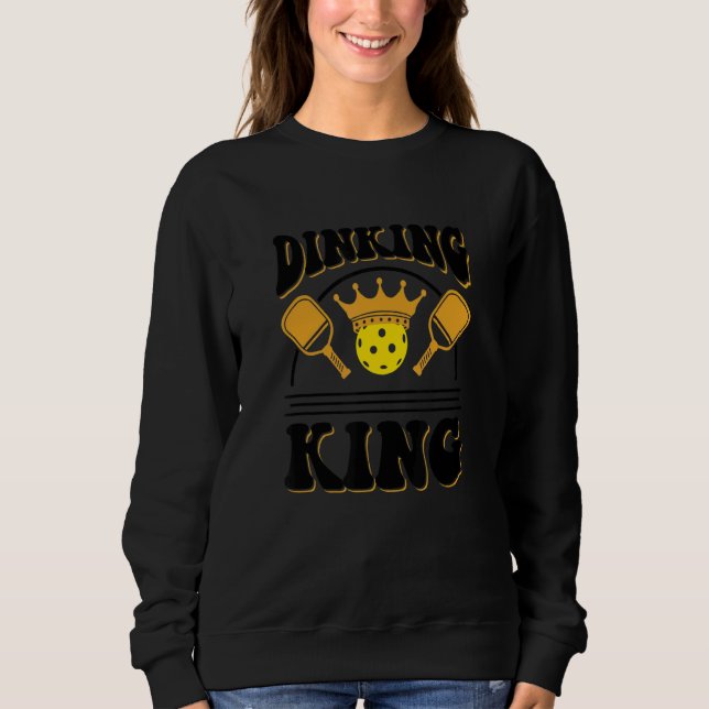Moletom Dinking King Men Pickleball Player 1 (Frente)