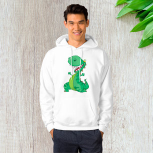 Moletom Dinosaur de desenho animado engraçado rugindo T-Re