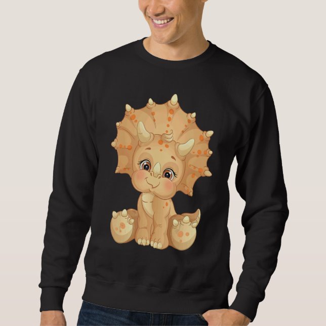 Moletom Dinosaur Triceratop (Frente)