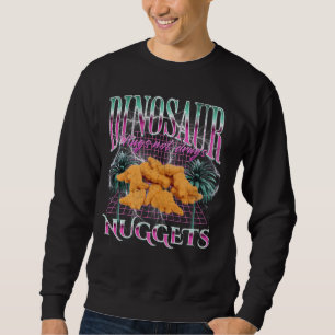 Moletom Dinossaur Chicken Nugget Meme Bootleg 90s Str