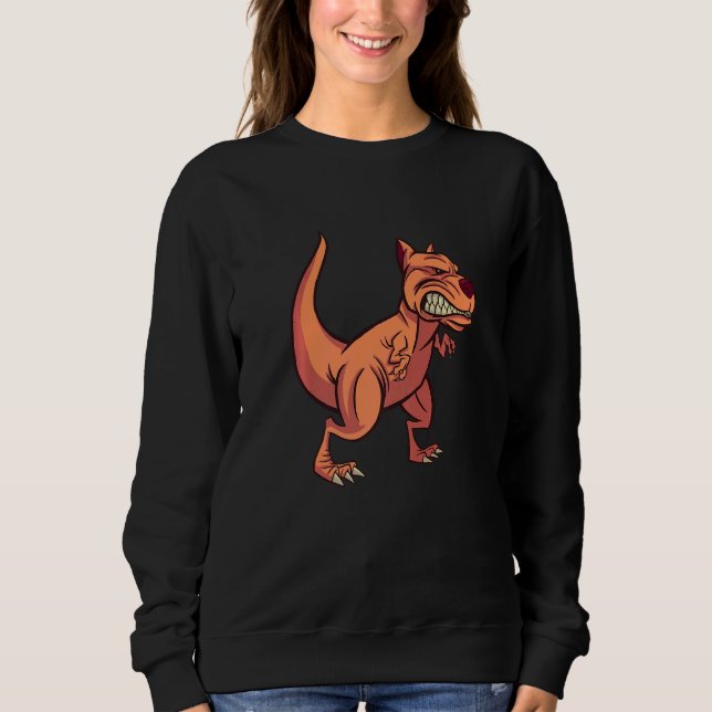 Moletom Dinossauro Cachorro Bravo   (Frente)