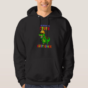 Moletom Dinossauro Eu Estou Pronto Para Esmagar Primeiro G