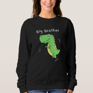 Moletom Dinossauro T Rex Engraçado Pelo Big Brother Para M