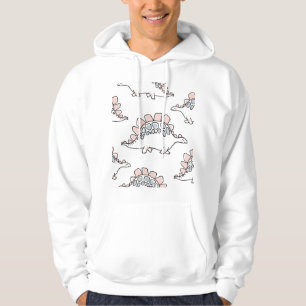 Moletom Dinossauros De Dodle: A Mão Desenhou Divertimento.