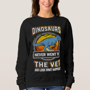 Moletom Dinossauros Iminsos Nunca Foram Ao Vet Veterinari