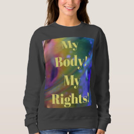 Moletom Direitos das mulheres com camisola em demasia