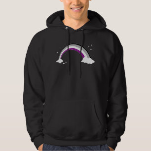 Moletom Direitos Humanos Bandeira Asexual Rainbow Ace Prid