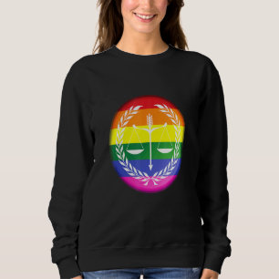 Moletom Direitos iguais Justiça Lgbtq Orgulho Blm Gay Tran