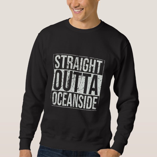 Moletom Direto de Oceanside Vintage (Frente)