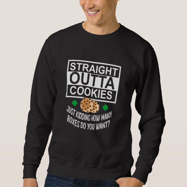Moletom Direto dos Cookies Só Brincando Quantas Caixas (Frente)