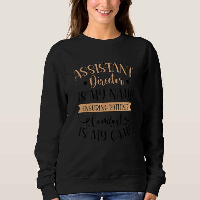Moletom Diretor Assistente Auxiliar de Atividade (Frente)